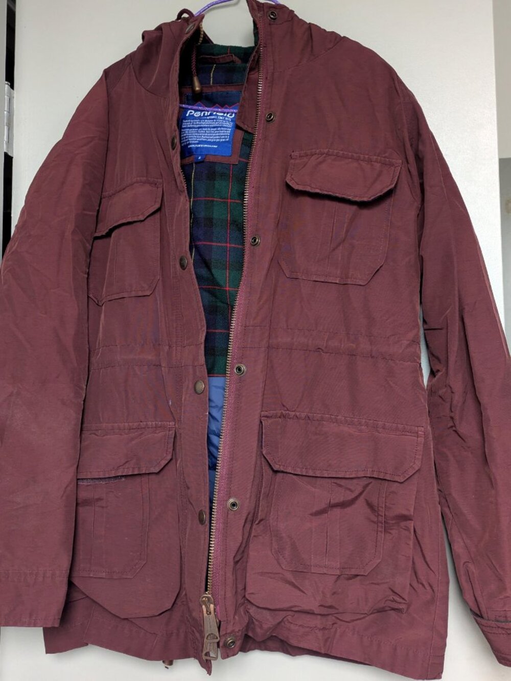 Penfield Purple Jacket Windbreaker